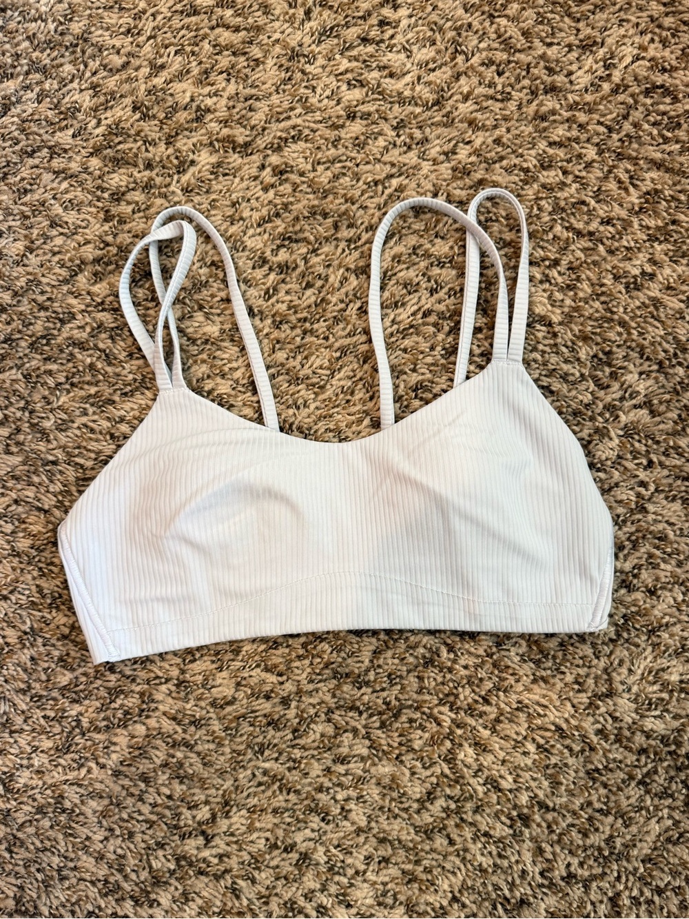 Lululemon Like a Cloud, Ribbed, pale blue, Size 6